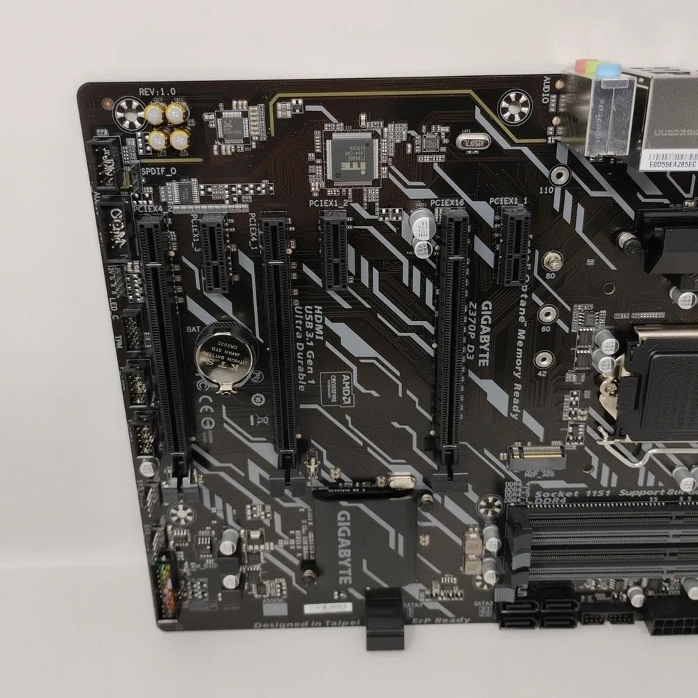 GIGABYTE Z370P D3 HDMI USB Socket LGA 1151 ATX Intel Motherboard New in Open Box